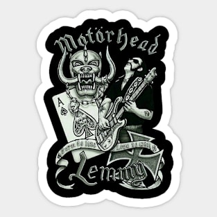 Motorhead Lemmy Sticker